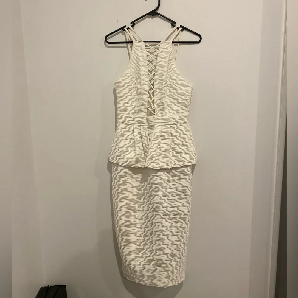 Sheike white dress BNWT!! - Picture 1 of 4